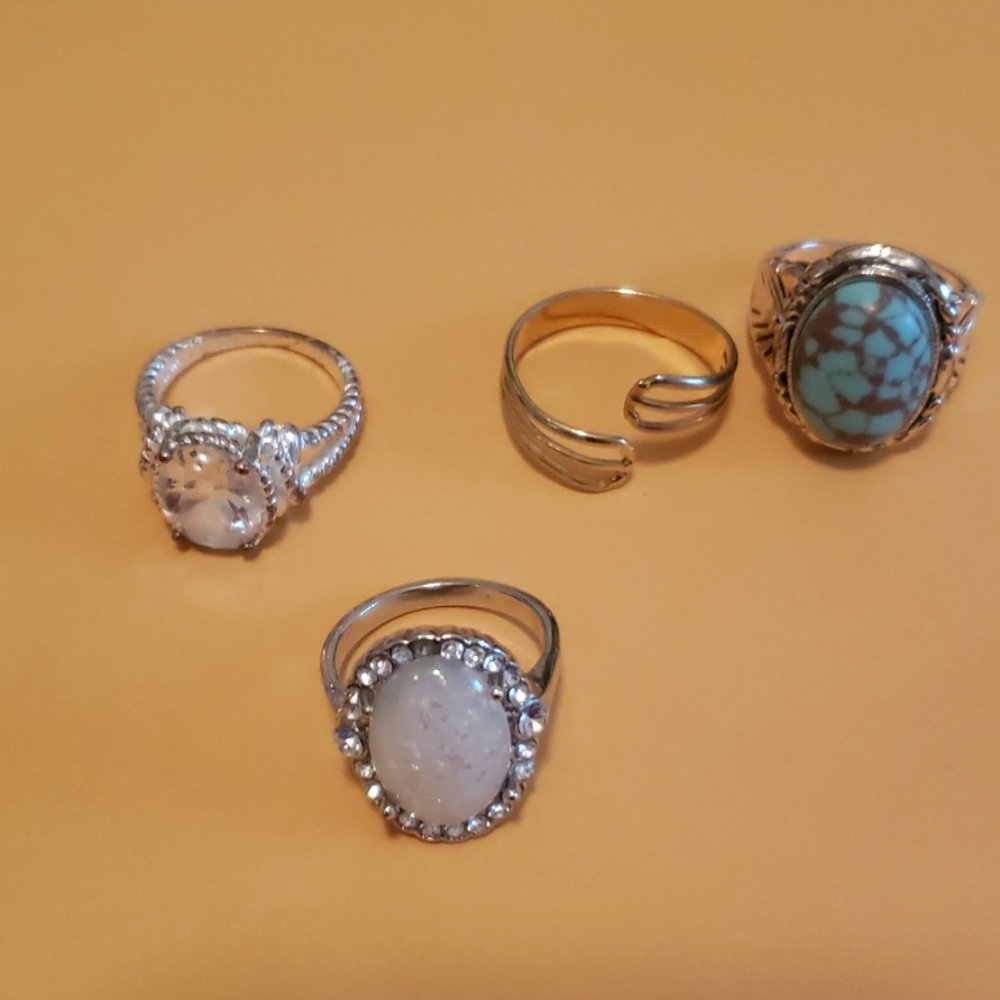 Vintage costume rings